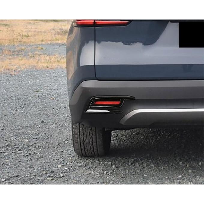 For 2025Toyota Grand Highlander Accessories Rear Fog Light Cover Protector Black