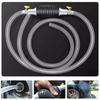 Tuyau de 1,5 m Carburant Syphon Essence Transfert Huile Outils Faciles Manuel Manuel Syphon Pompe Baril Pièces de Rechange Auto