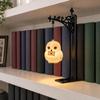 Magical Animal Owl Bookshelf Lamp Warm LED Bookend Atmosphere Light  for Home Room Decor