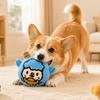 Bite Resistant Plush Dog Toy Ball Soft Squeaky Dog Toy Cute Dog Training Toy Ball  Fetch Play