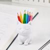 Cat Pen Holder, Cute Kitty Desk Organizer for Stationery Storage, Large Capacity Pencil Stand for Office Home, Creative Storage Box Gift