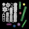 Snowflake Die Cuts Stencil Delicate Snowflake Carbon Steel Cutting Die Template for Handmade Christmas Party Ornaments Top Sale