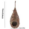 1/2PCS Bird House Natural Grass Hummingbird Bird Nest Fiber Hand-Woven Roosting Nest Bird Hut for Yard Decoration