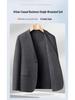 Herren Slim Fit bügelfreier karierter Blazer im koreanischen Stil - Business Casual Frühlingsjacke