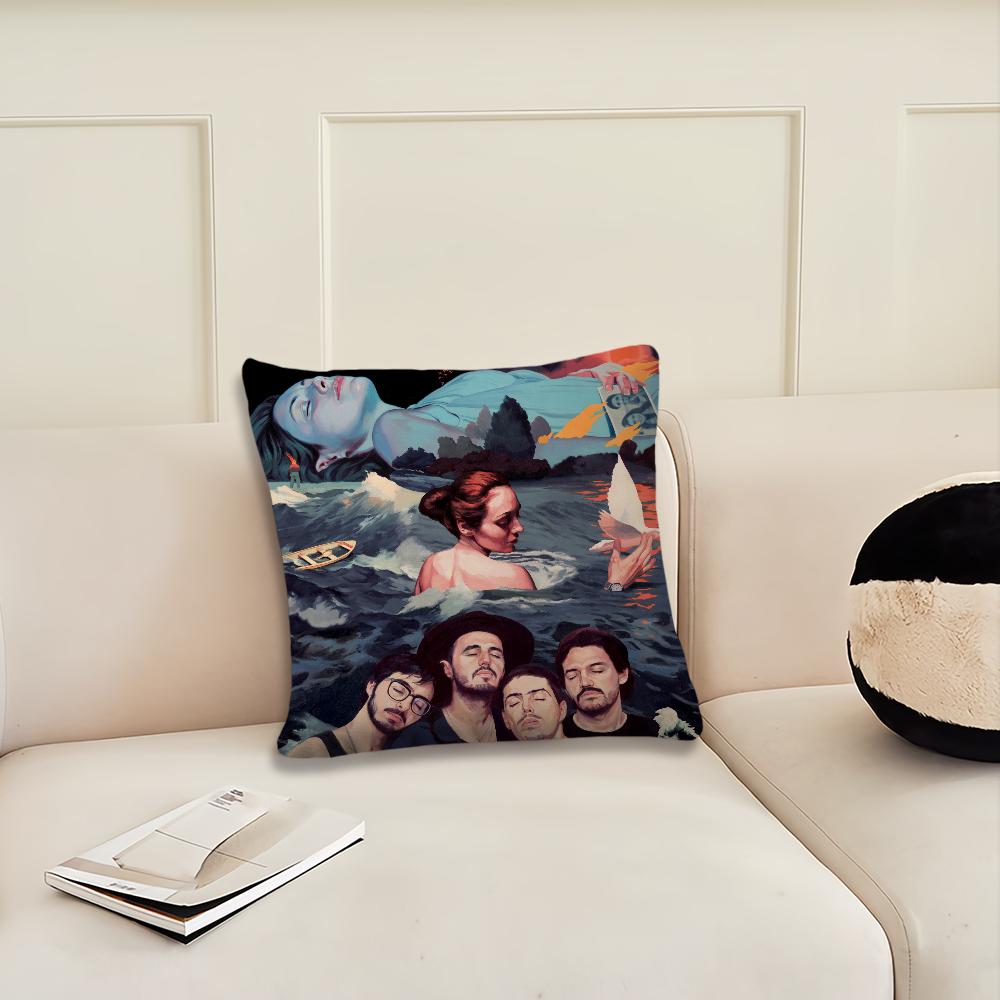 Band M-morat Antes De Que Amanezca Cushion Cover Pillow Cover Decoration Room Home Sofa Living Office Car Nordic Simplicity