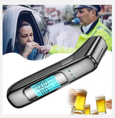 Portable Breathalyzer Professional Breath Alcohol Tester LCD Display For Drunk Driving Car Electronics Alcohol Test