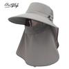 Spring and Summer New Sunscreen Women's Visor Fashionable Breathable Bucket Hat Nylon Men's and Women's Fishing Hat