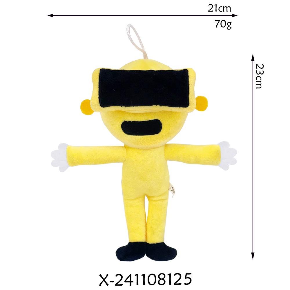 2025 Nové plyšové hračky Sprunki Měkká rytmická krabička Plyšové panenky Plněné herní zboží Plyšáci pro děti Narozeninové vánoční dárky