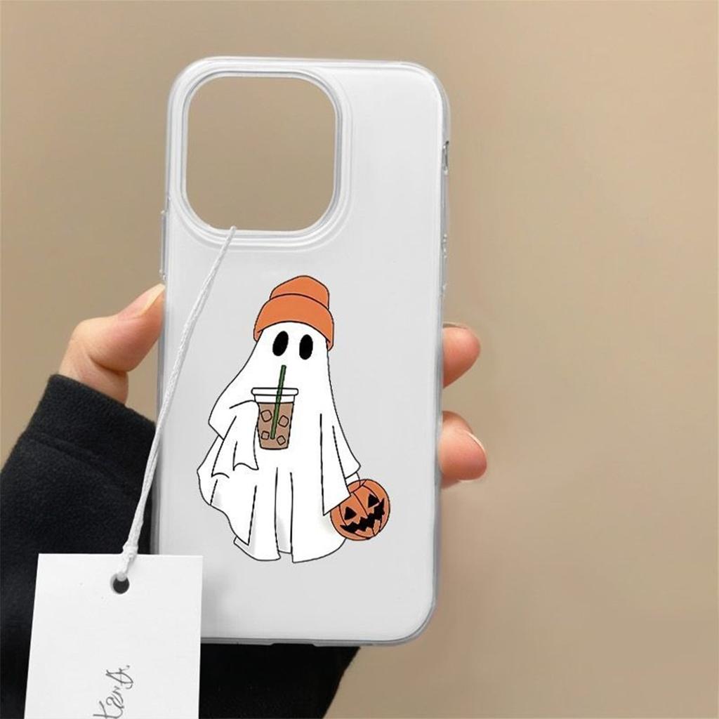 Halloween Weißes IMD Handyhülle für Apple 17PROMAX Klein Frisch Kreative Handyhülle