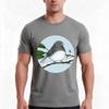 Dark Eyed Junco Tshirt Summer Casual Cotton Tee Oversized Streetwear Tops Vintage Graphic Print Loose Fit Short Sleeve
