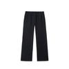 Anta Comfortable Versatile High-Waisted Solid Color Simple Straight Leg Casual Pants Women Bottoms Black 162527308-1