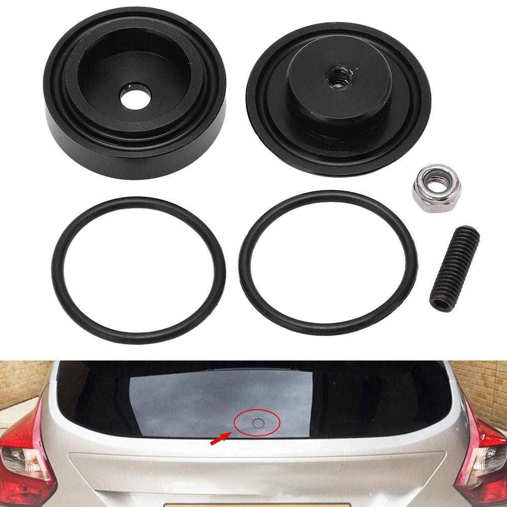Silver Aluminum Rear Wiper Delete Kit Black Color Wiper Arm Delete Cover  Exterior Accessories