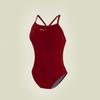 Solteu Red Women'S One-Piece Reversible Single-Back Swimsuit