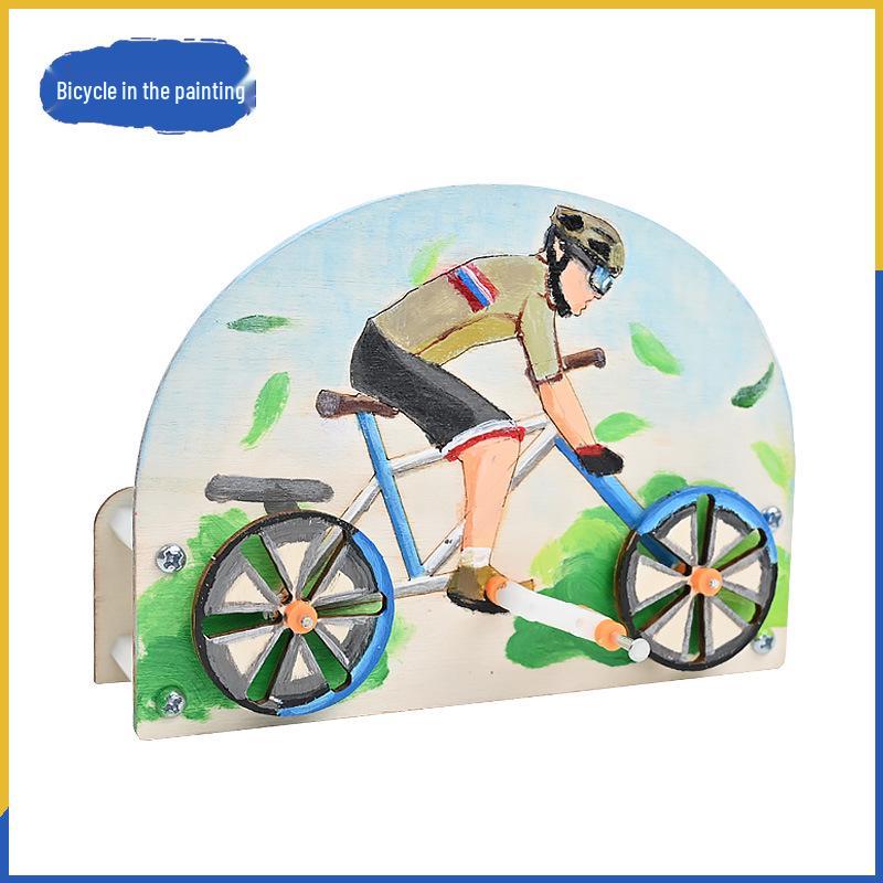 Bicycle Pulley Linkage Science Experiment Kit for Kids