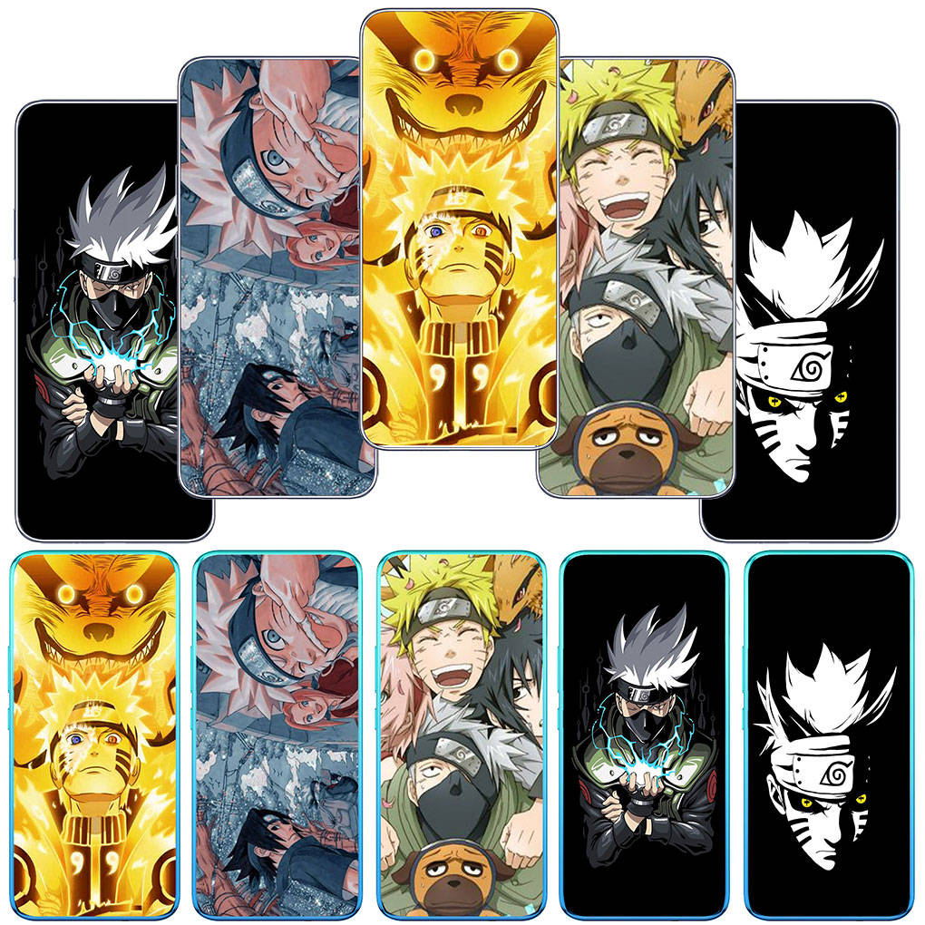 

Чехол для телефона Motorola Moto Edge 40 30 neo G54 G24 G84 iPhone 15 14 Xiaomi Redmi Note 13 12 11 Pro Samsung Galaxy A34 с рисунком аниме Учиха Саске Какаши