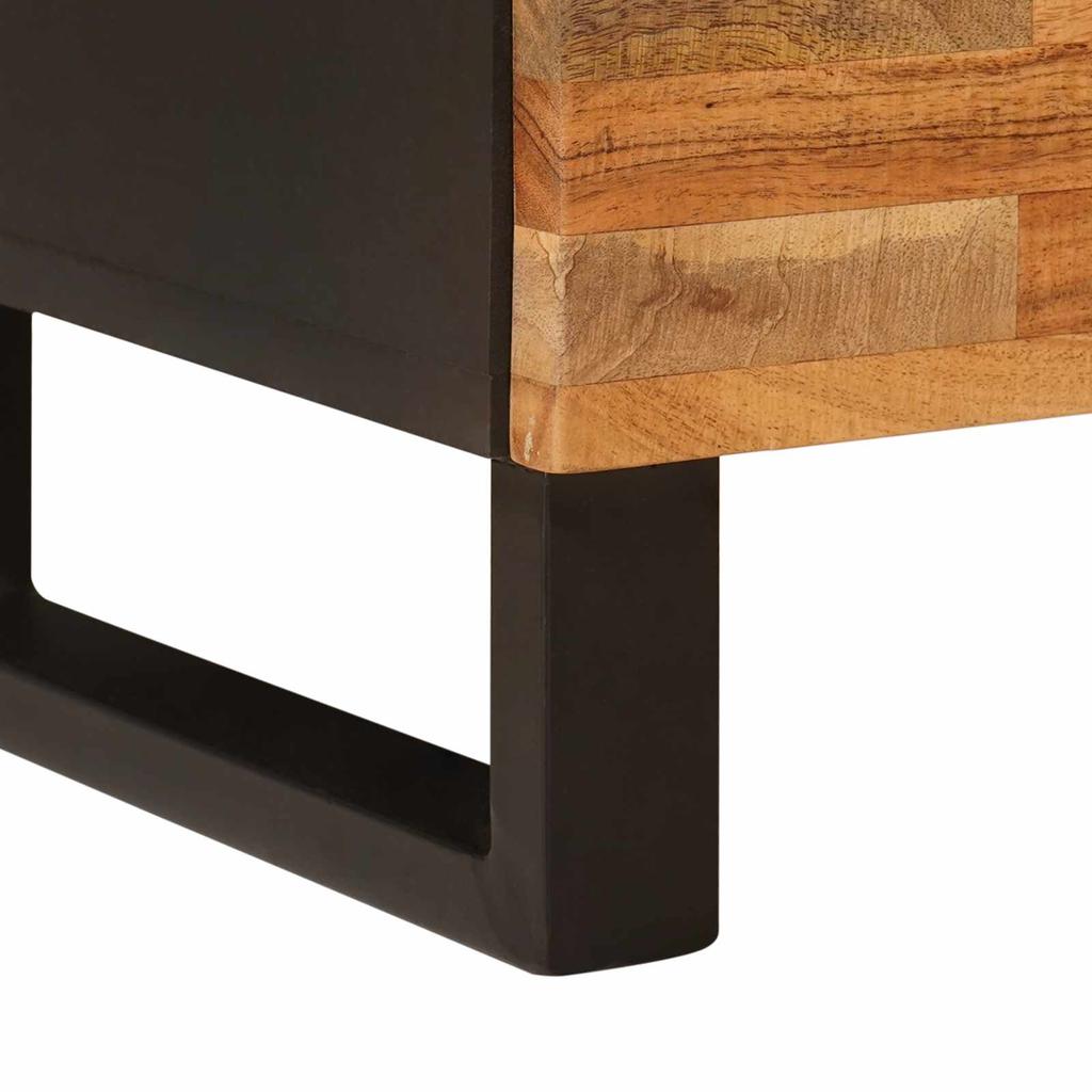 Nightstand Brown 40 x 33 x 46 cm Solid Mango Wood