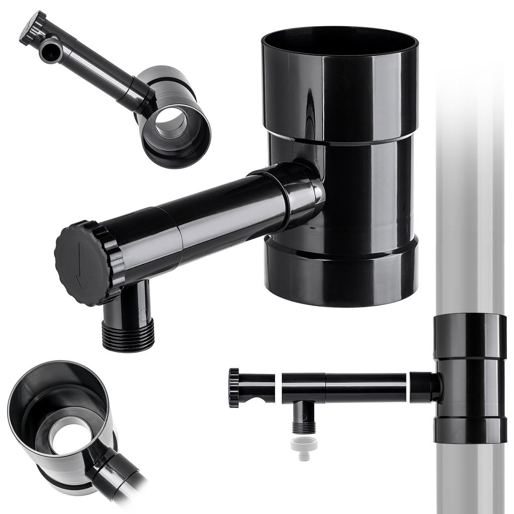 KADAX Rainwater Collector With Valve Gray