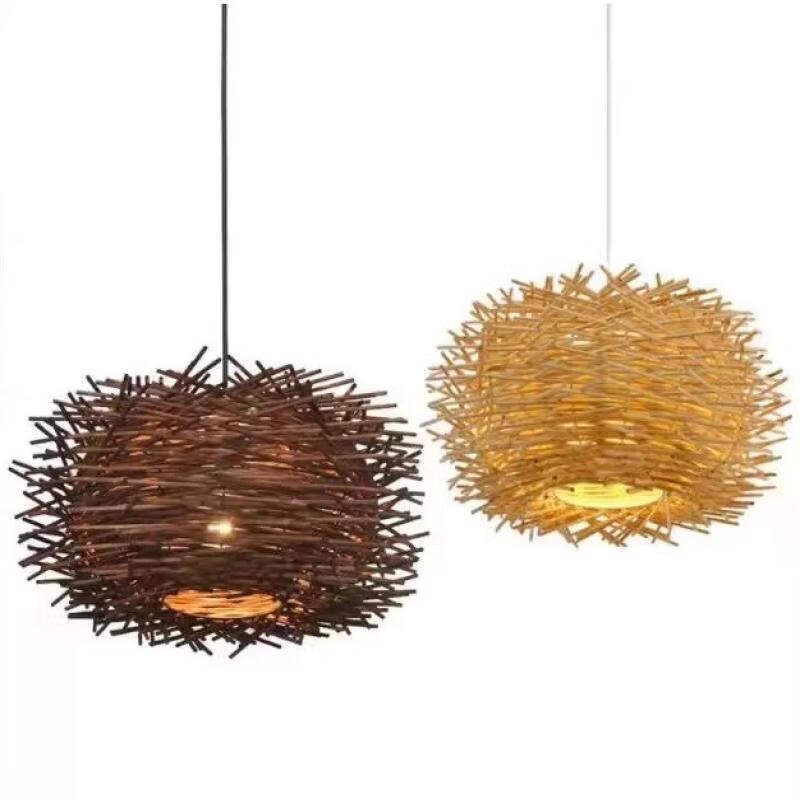 Oeny Southeast Asian Rattan Pendant Light