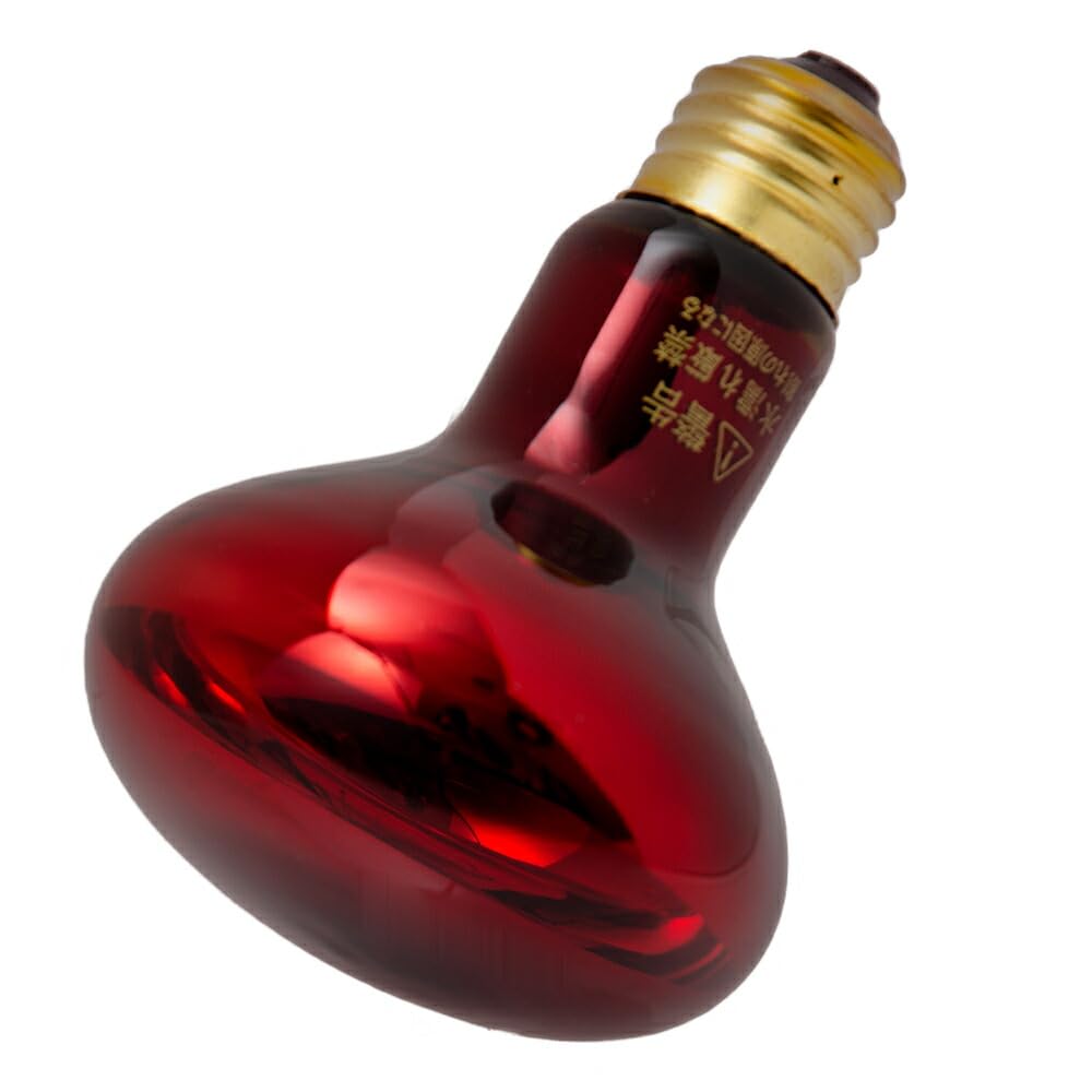GEX EXO TERRA Heat Glow Infrared Spot Red for and Other Day and Night Use Lamp, 100W, PT2144, Light, Lizards, Tortoises, Species,