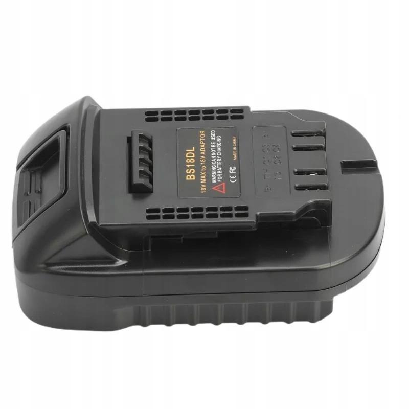 Rosfix Akku-Adapter Bosch 18V auf Dewalt 18V – Kompatibilität mit Dewalt 18V Werkzeugen | Robuste Konstruktion | Einfache Montage