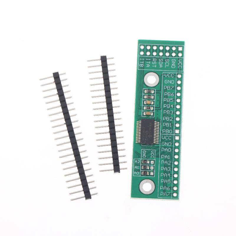 1/2Set MCP23017-E/SS I2C Interface To 16IO IIC Input/Output Expansion Board Module MCP23017 Chip 3.0V-5.5V Designed for