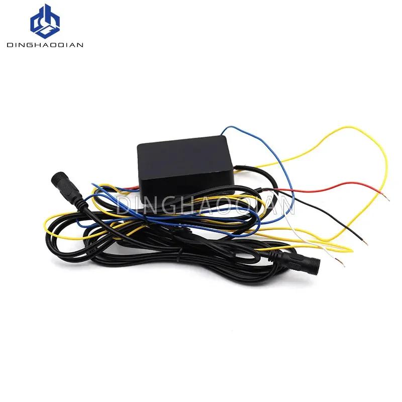2Pcs DRL for Honda Jazz Fit 2014 2015 2016  LED Daytime Running Lights Daylight Fog Lamp with Turn Signal Light