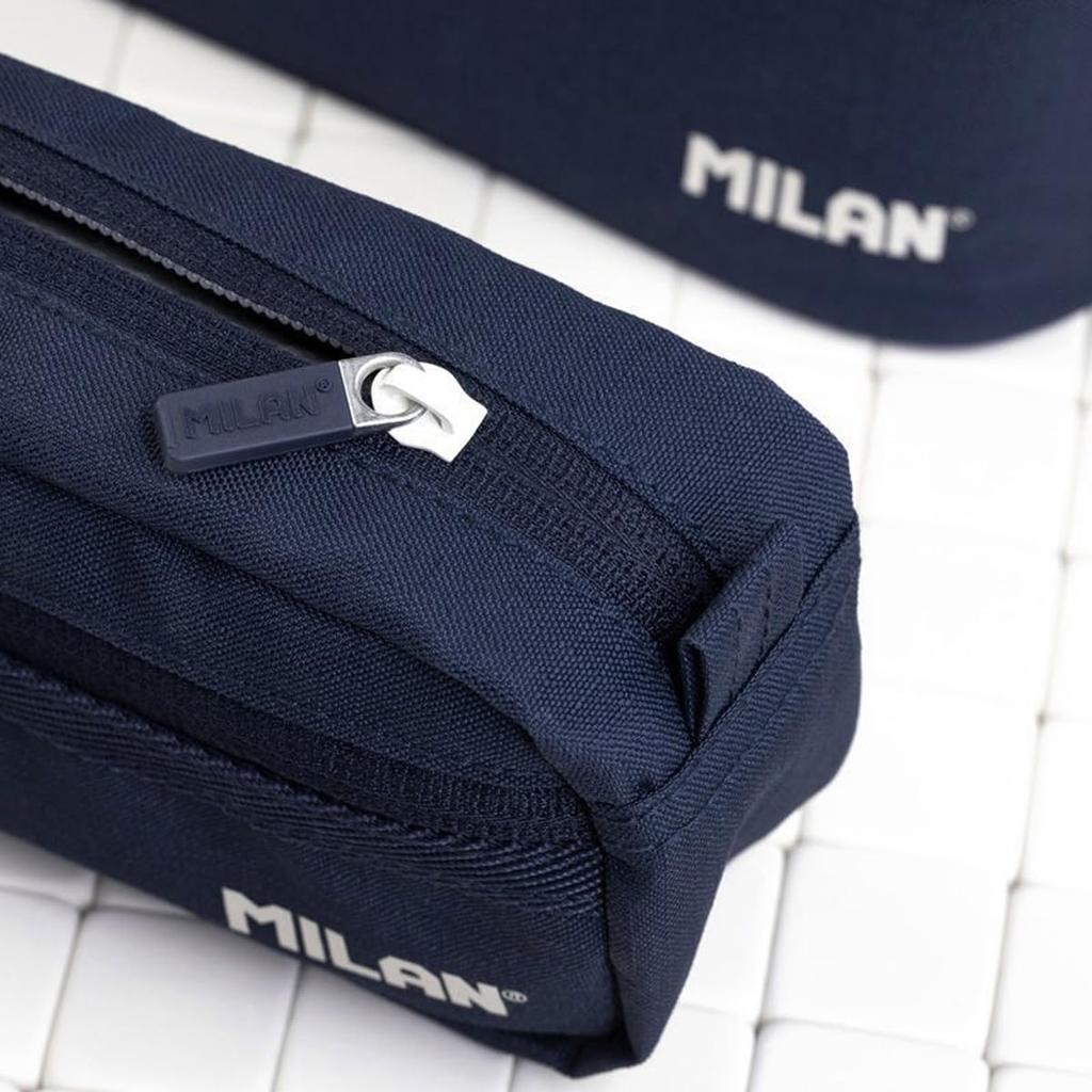 MILAN Pen Navy MLN081148SNCB 2-Zip Case, Blue,