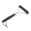 New Kitchen Accessories BBQ Grill Brush and Scraper Barbecue Kit Cleaning Brush Stainless Steel Tools Wire Bristles Triangle