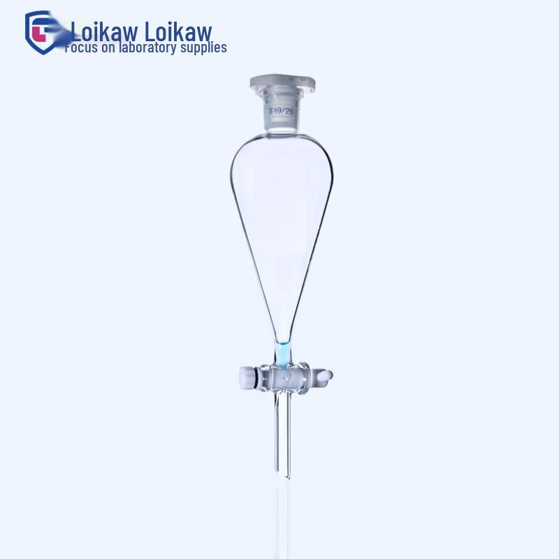 Leigu Pear-Shaped Separatory Funnel 125ml