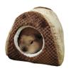 Small Pet 2 Tier Hammock Warm Plush Bed Cage Hideout Toy for Hamsters Chinchillas Squirrels Sleep Easy to Clean