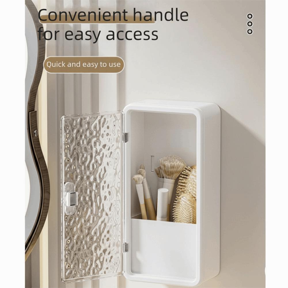 Punching-free Toothbrush Storage Box Multi-functional Bathroom Storage Rack Bathroom
