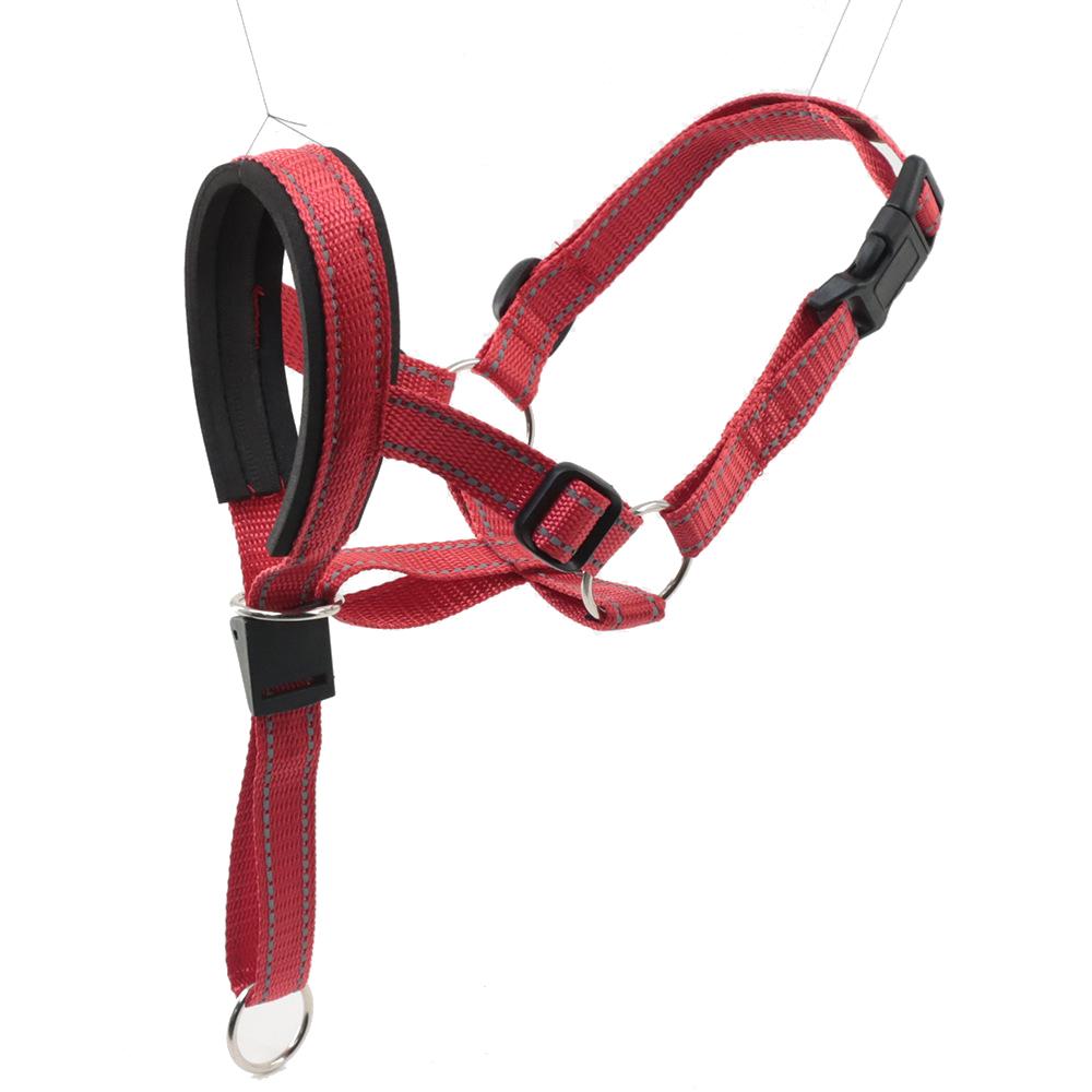 

Быстросъемный намордник для собак, намордник с ремешком безопасности, намордник для собак, защищающий от укусов, чтобы собака не тянула поводок S красный