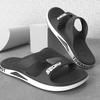 Slippers men's summer wear fashion casual sandals soft-soled outdoor beach shoes one-word slippers household