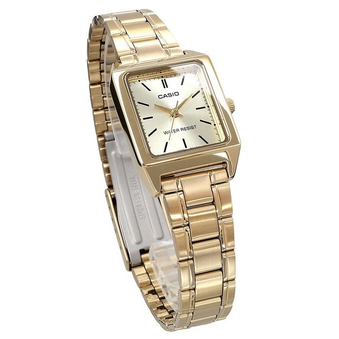 Casio Quartz Women's Watch LTP-V007G-9E Champagne Gold