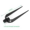 1Pcs U-Shaped Ground Stakes Garden Pegs Stainless Steel U Pegs for Camping Tents Trampoline Fence
