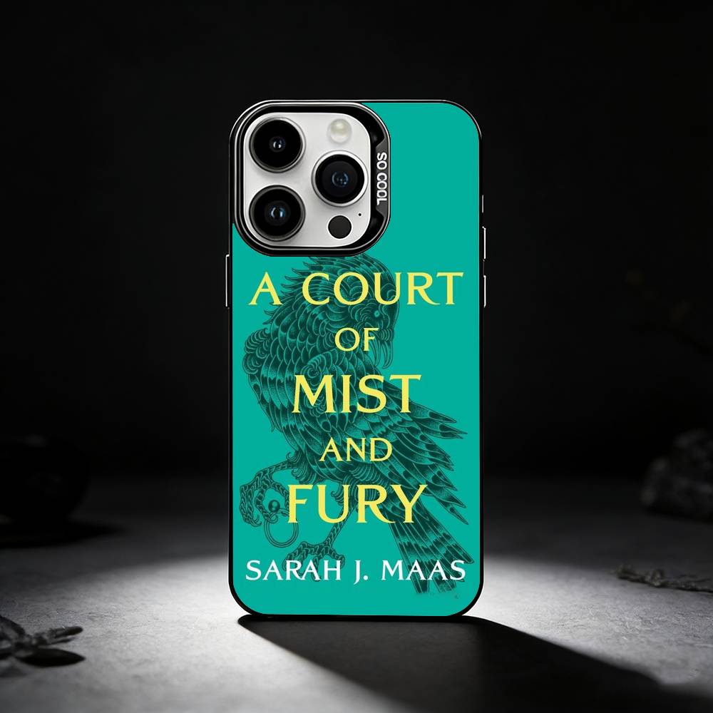 

A Court-of-Mist-and Fury Phone Case For iPhone 17,16,15,14,13,12,11 Plus,Pro Max,XS,Colored silver phone case iPhone12PRO