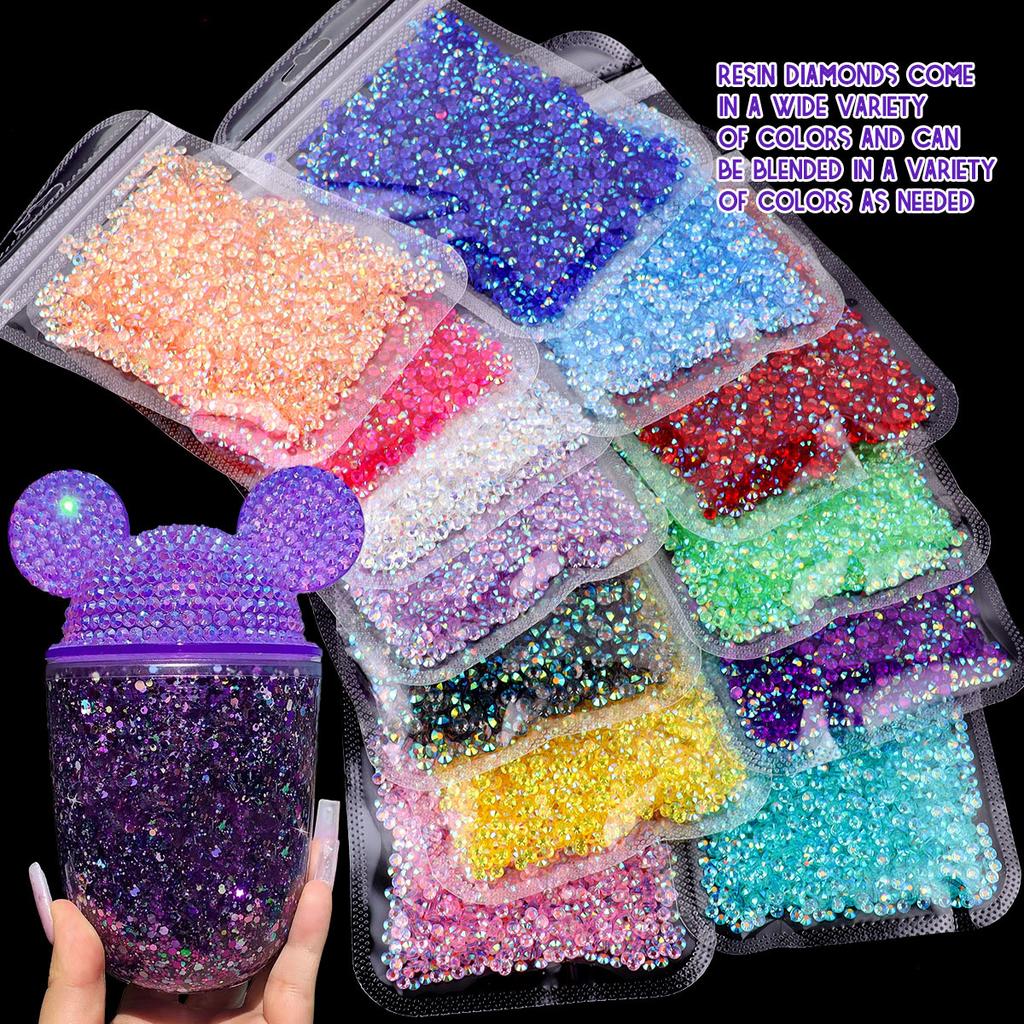 Naked Ab Symphony Resin Flat Bottom Nail Art Diamond Clothing Shoes And Hats Mug Jewelry Accessories Accessories Drill Small Package