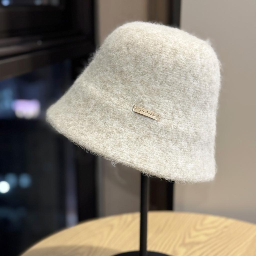 New Autumn and Winter Lamb Velvet Warm and Comfortable Fisherman's Hat for Women Korean Version Outdoor Cold-proof Ear Protection Versatile Bucket Hat