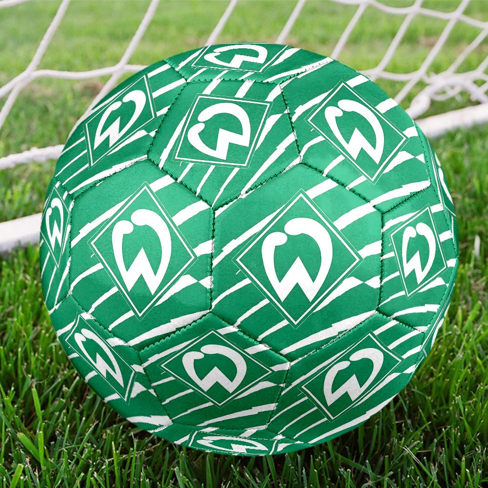 Green Bremen Emblem Size 5 Soccer Balls, Anti-Slip, Protective Football, Outdoor Sport, a Unique Gift Suitable for Him/her, Birthdays