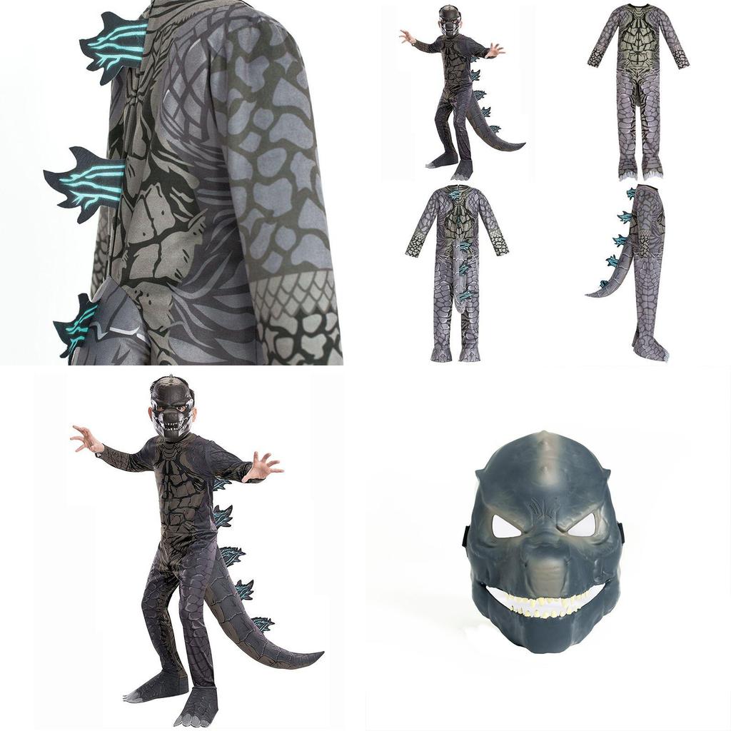 Vs Kingkong Kids Cosplay Costume Jumpsuit With Exquisite Workmanship For Halloween And Parties**
