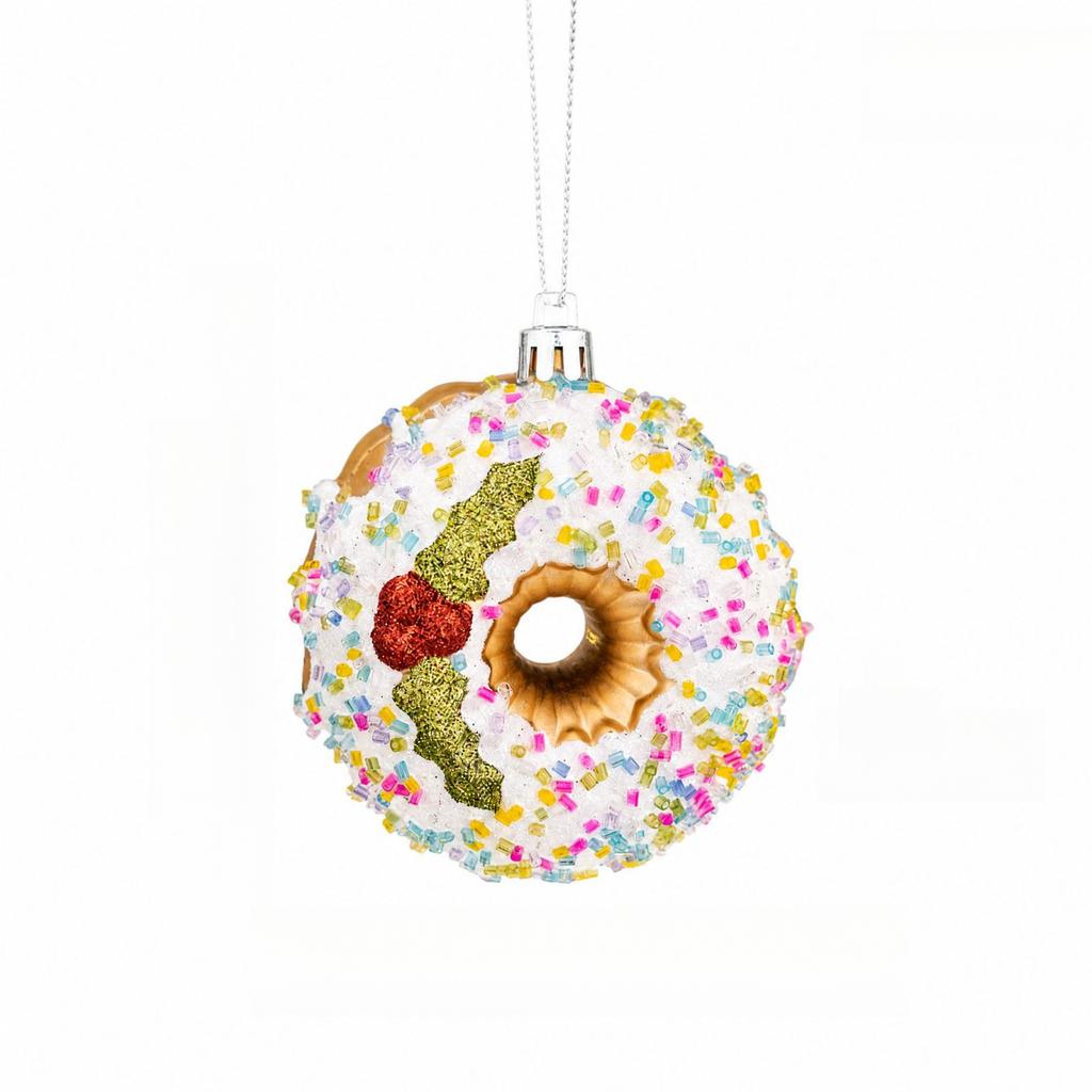3D-Weihnachtsbaum Simulierte Lebensmittel Galvanisiertes Hängeornament für Feiertagsdekoration