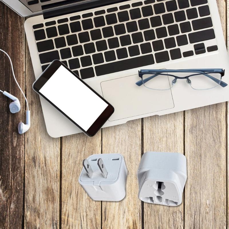 US Adapter US Plugs Converter US Travel Adapter UK EU to US Plugs Converter Power Charging Electrical Socket Wall Plugs