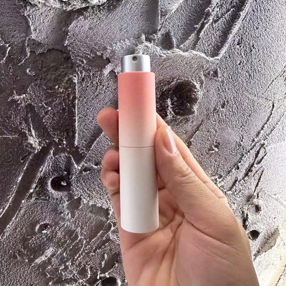 

8 мл Портативный спрей Пустой флакон Алюминиевый распылитель Бутылка Новый жидкий контейнер для путешествий оранжевый