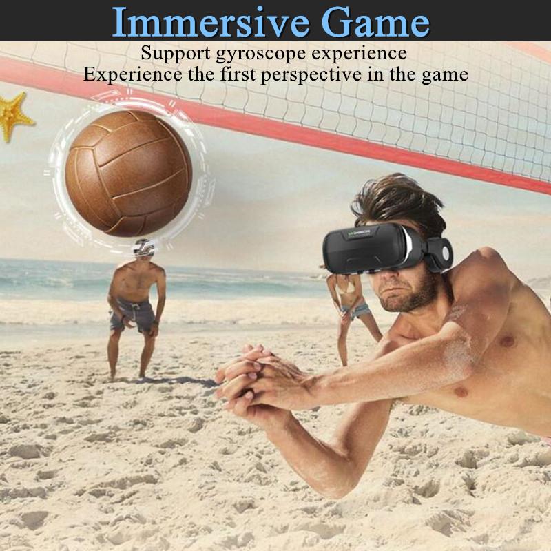 Virtual Reality VR Glasses, 3D Glasses, Google Cardboard VR Headset, Supports Game Controllers