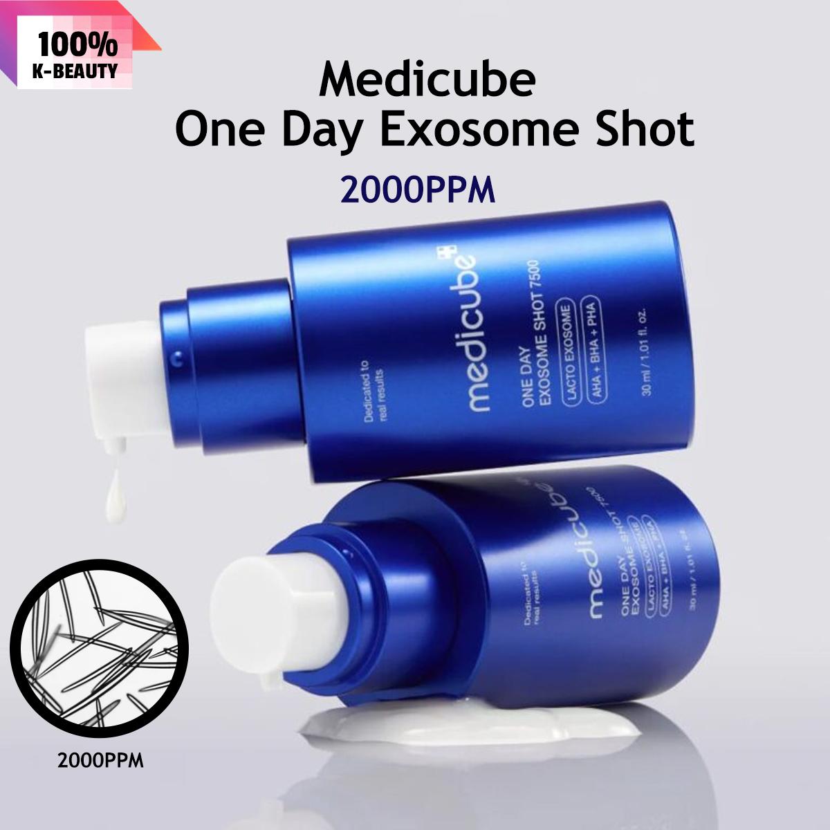 

Medicube One Day Exosome Shot 2000, Shot 7500, 30ml/1.01fl.oz.