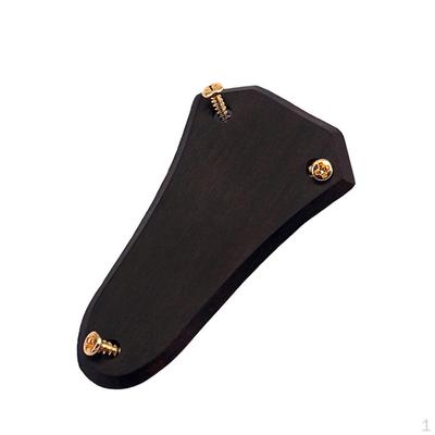 Copertura per asta di ricambio per chitarra Ebony con 3 fori e set di viti di montaggio