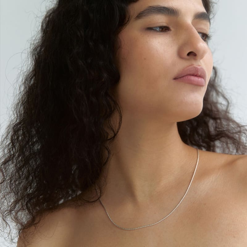 mimesi Rope Snake Chain Necklace