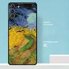Van Gogh Starry Night Case For Samsung Galaxy S25 Ultra S20 S21 S22 S23 S24 Ultra S9 S10 Plus S25 FE Phone Cover