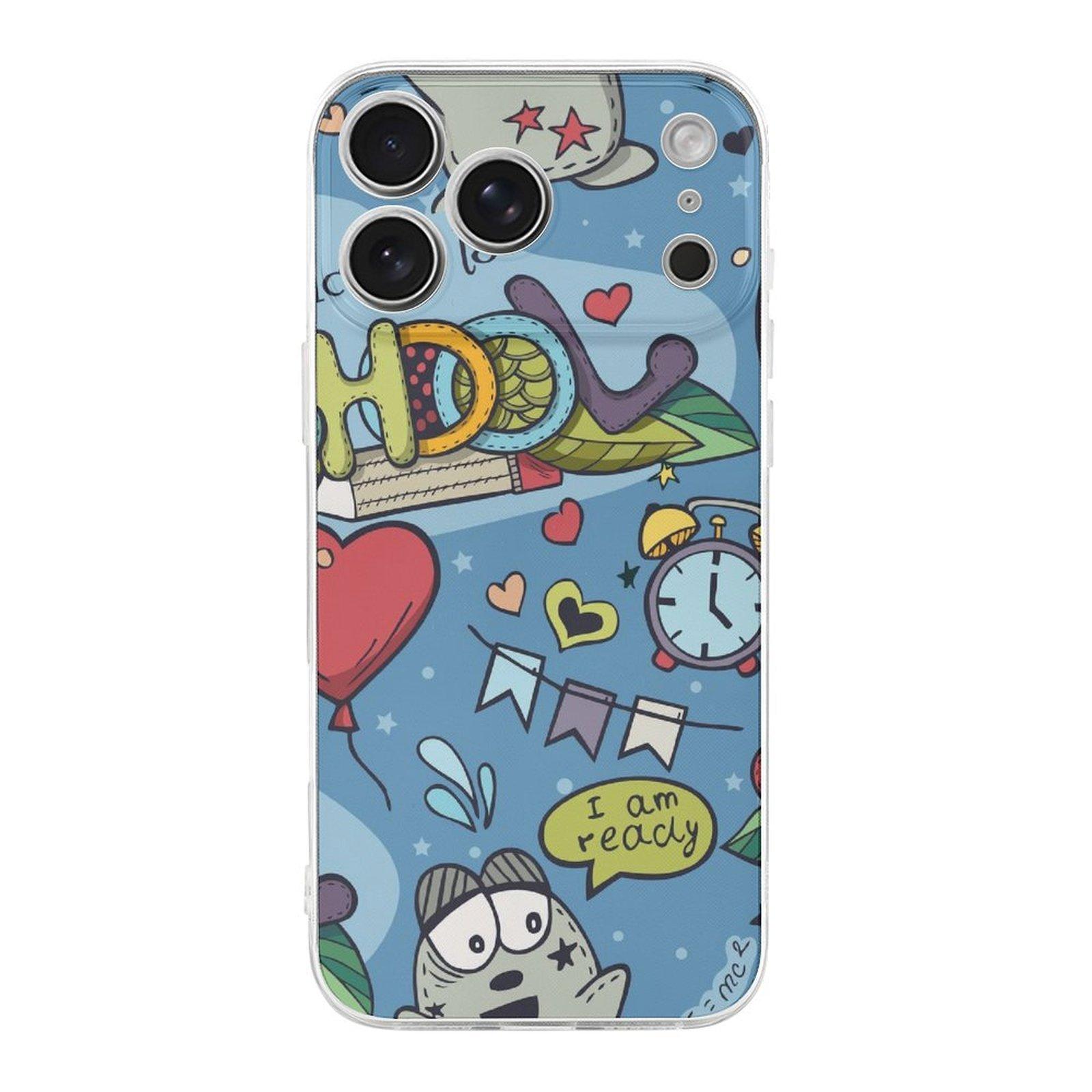 

1 Pack For Iphone 17/17Air/17Pro/17ProMax Clean Tpu Case With Anti-Scratch Layer Shockproof Border And Lightweight Slim Profile IPHONE-17ProMax