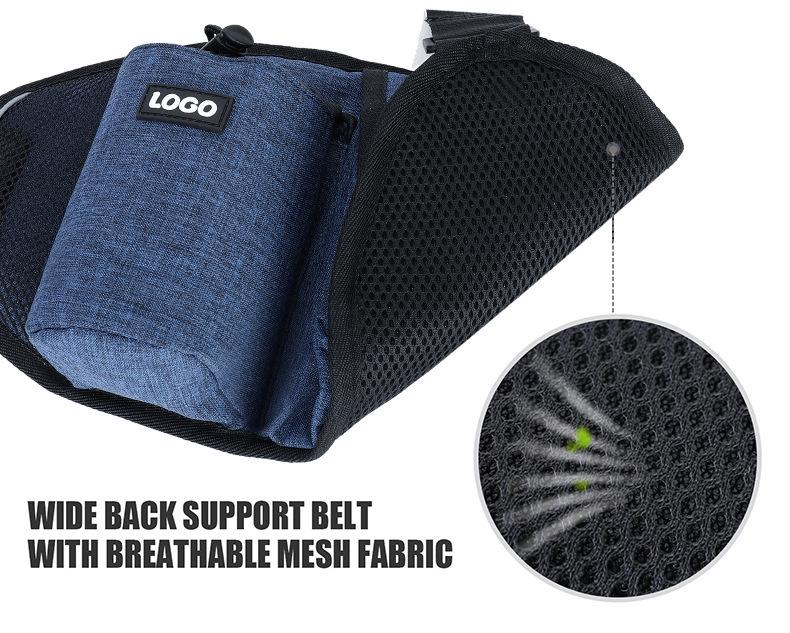 Multifunctional Sports Waist Bag for Running, Fitness, Dog Walking, and Outdoor Activities